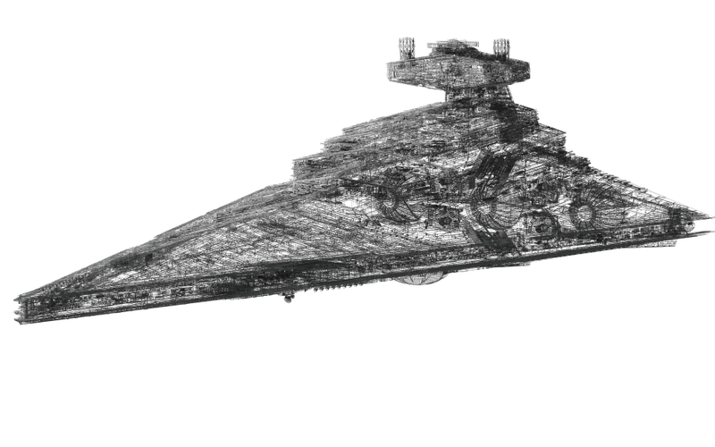 Illustration for article titled That's No Moon, It's An Awesome Star Wars Picture!